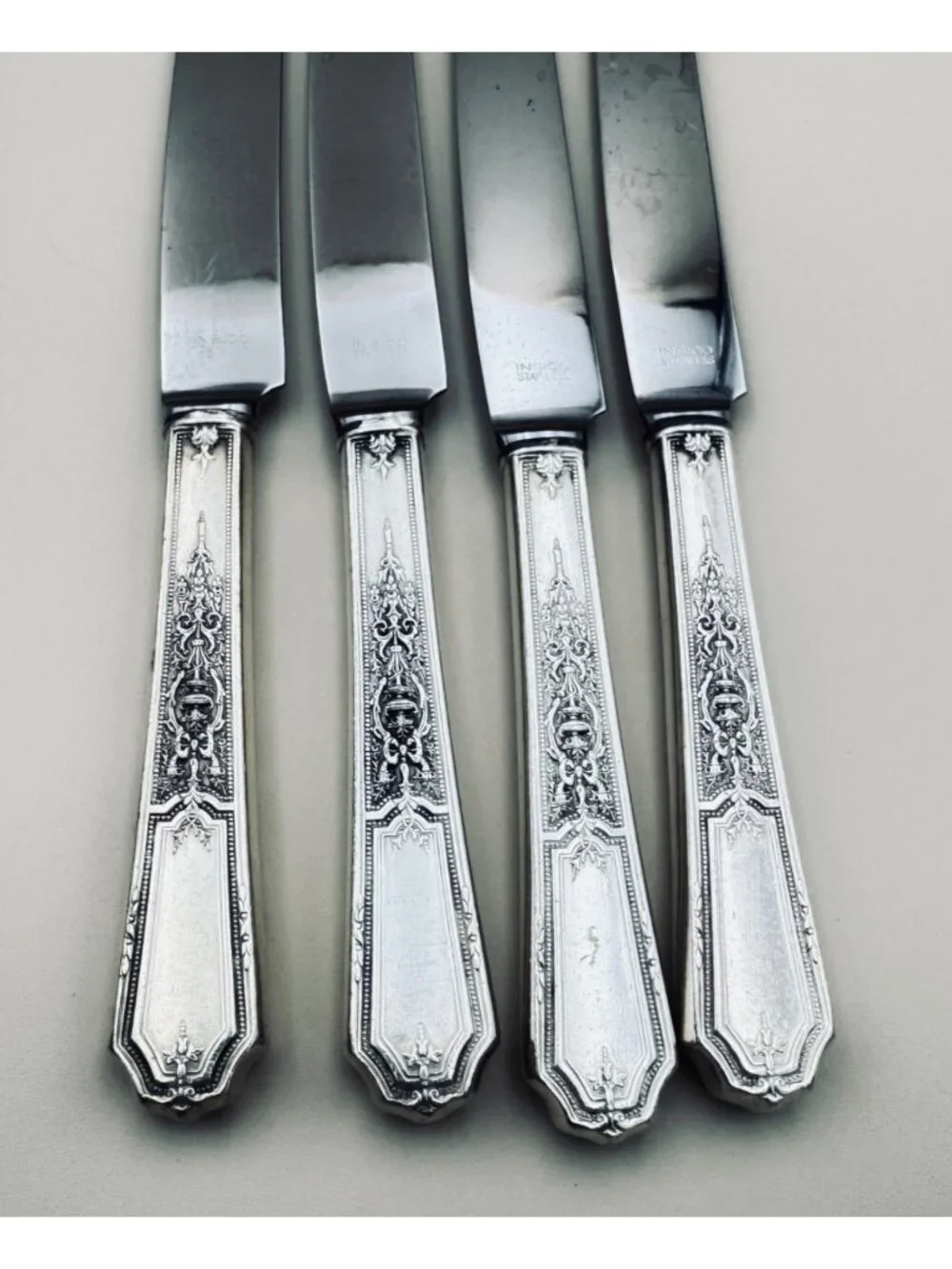 Lot of 25 Rogers ANCESTRAL Replacement Flatware Knife Spoon Fruit Silver Plate